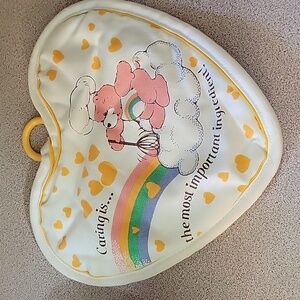 Vintage Care Bears potholder.